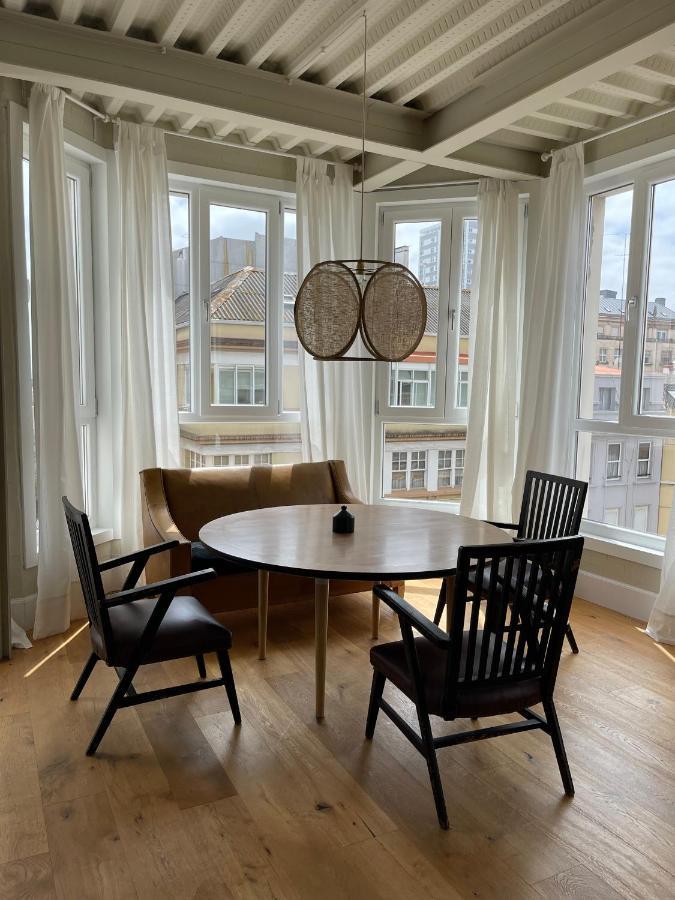Espectacular Apartamento En El Centro De La Ciudad Corunha Exterior foto